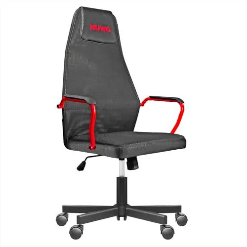 Nuwo Grid - Silla de Gaming giratoria, Ajustable en Altura