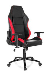 Hjh Office Maranello II Silla de oficina Multicolor (Black/Red) 49x48x123 cm