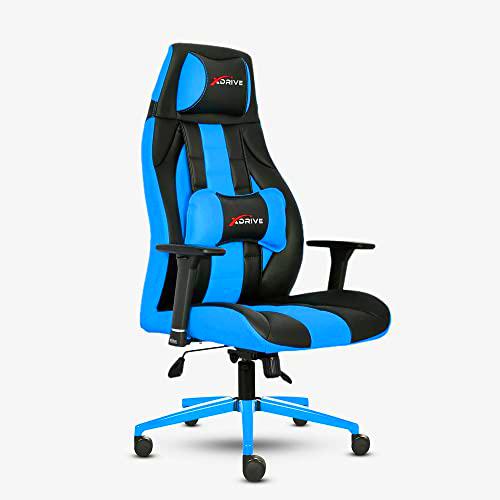 xDrive MAGAMECH100010 Gaming Chair, Faux Leather, Blue