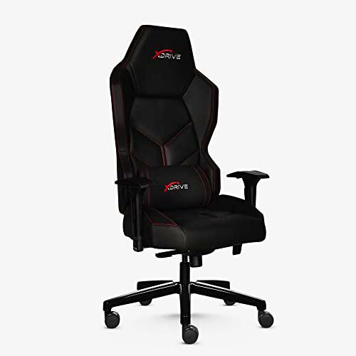 xDrive MAGAMECH100059 Gaming Chair, Faux Leather, Black