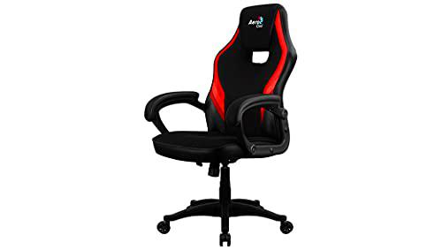 Aerocool Aero 2 Alpha - Sillón Gaming con Air Mesh Technology Color Negro Rojo