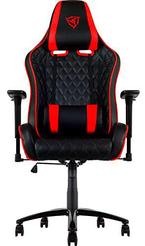 ThunderX3 Spain Sillas Gaming Profesional, Metal, Rojo