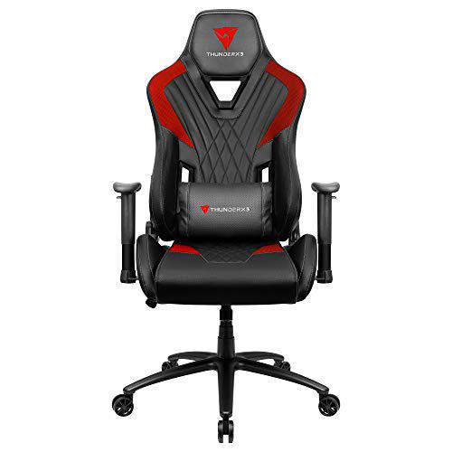 ThunderX3 DC3, silla gaming, tecnología AIR, transpirable y ajustable, rojo