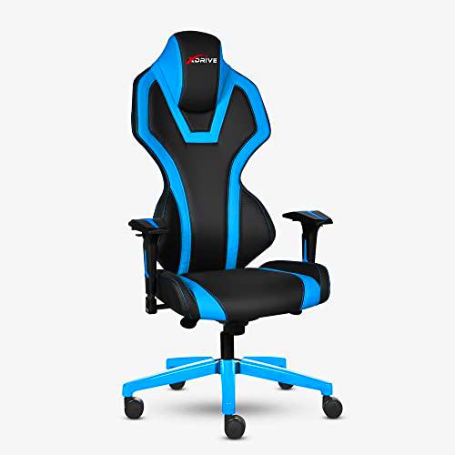 xDrive MAGAMECH100029 Gaming Chair, Faux Leather, Blue