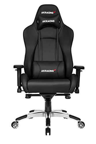 AKRacing Gaming Chair Silla, Aluminio, Master Premium Negro, Normal