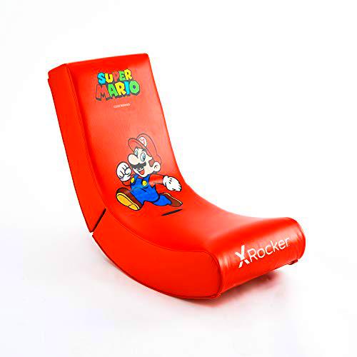 X-Rocker Mario Gaming Chair, Cuero sintético, Red, Infantil