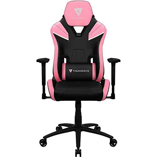 ThunderX3 TC5 Sillón Gaming, Cuero sintético, Negro