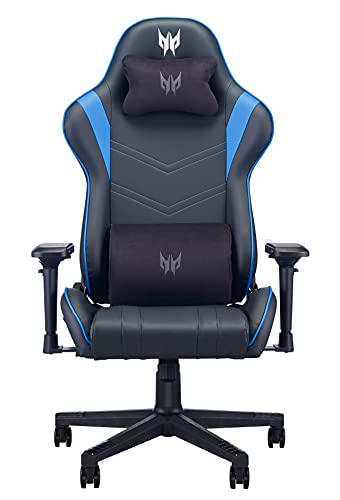 Acer Predator Gaming Chair, Metallo, Nero/BLU, breit