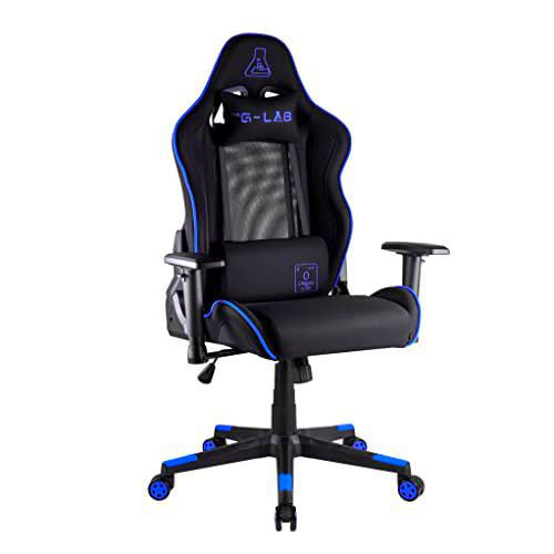 The G-Lab K-Seat Oxygen XL (Azul) Silla Gaming, Acero aleado, X-Large
