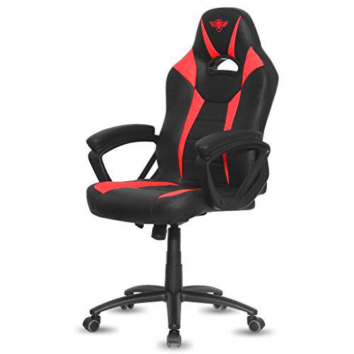 Spirit Of Gamer - Gamers Design Fighter Series Asiento de Cuero Sintético de Dos Colores
