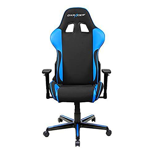 DXRacer Silla de Juego Formula Gaming Chair, Negro/Azul
