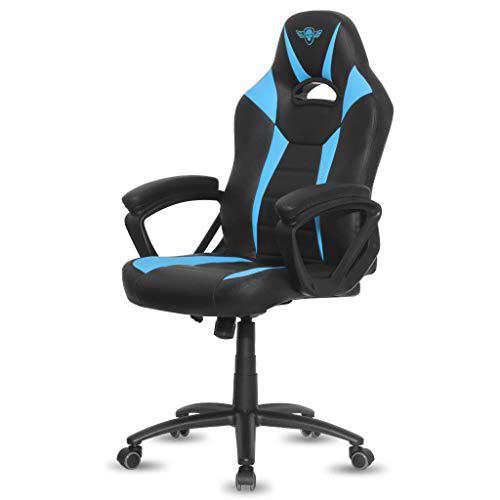 Spirit Of Gamer - Gamers Design Fighter Series Asiento de Cuero Sintético de Dos Colores