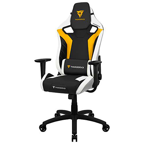 ThunderX3 XC3BY - Silla gaming ergonómica, cojines ajustables