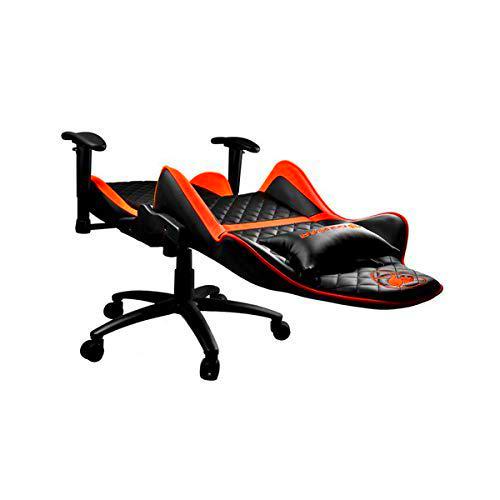 COUGAR - Silla de Juegos Ajustable, Color Negro y Naranja