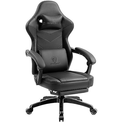 Dowinx Silla de gaming, color negro