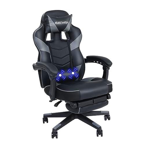 Fullwatt Silla de oficina para gaming, silla de carreras