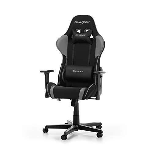 Dx Racer Formula F11 Gaming Chair, Black/Grey, Piel sintética