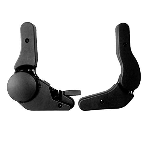 Homoyoyo Silla de gaming ajustable de ángulo de metal multiángulo silla con respaldo alto giratorio escritorio silla de ordenador ajustable de ángulo 180 grados silla parte para el hogar