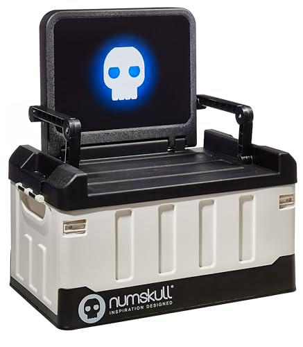 Numskull Playstation Caja de almacenamiento de juguetes y silla plegable