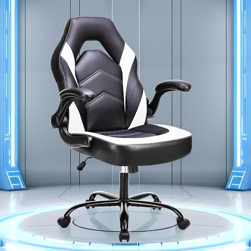 Sweetcrispy Silla de Oficina ergonómica para Videojuegos
