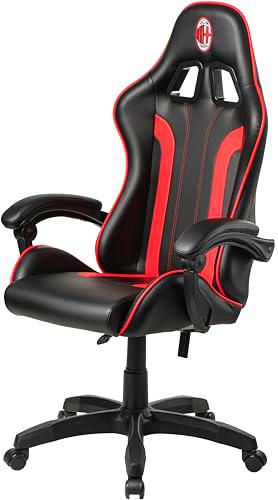 Qubick Gaming Chair AC Milan Devil Silla para Videojuegos