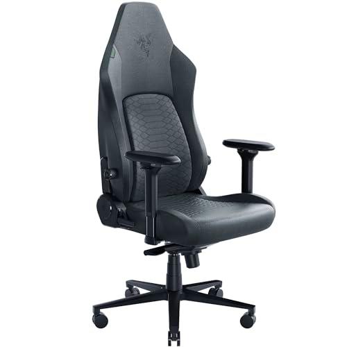 Razer Iskur V2 - Silla para Gamers con Soporte Lumbar adaptativo (Cojines de Espuma de Alta Densidad
