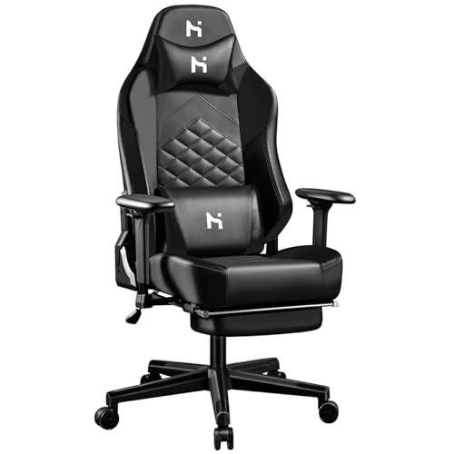 HLONONE Silla de oficina ergonómica, respaldo ajustable de 90 a 165 º