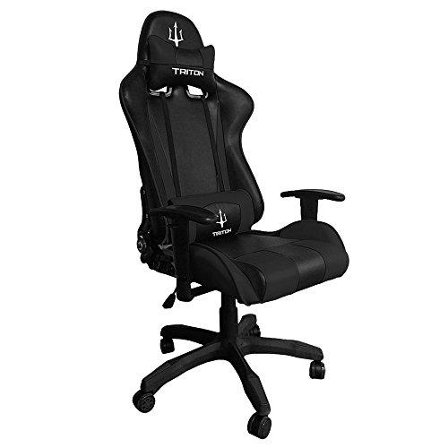 triton p050-f1-bb Gaming Chair-sedia, Piel sintética