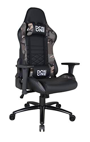 DON ONE - GC300 Silla DE Juego Negro/Camuflaje