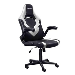 Trust GXT 703W Riye Silla Gaming, Negro/Blanco