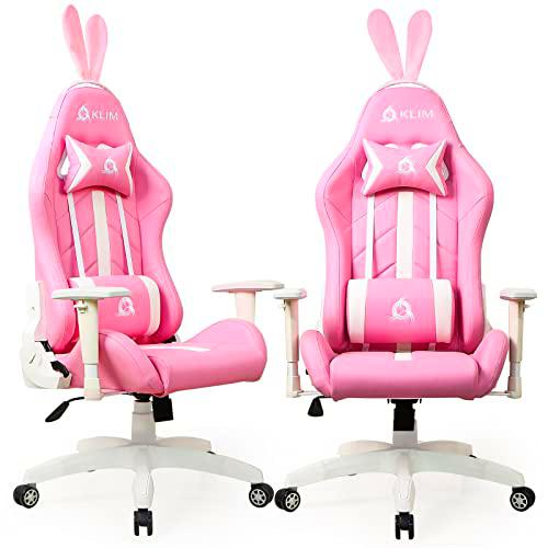 KLIM Gaming Chair Pink Kawaii Edition