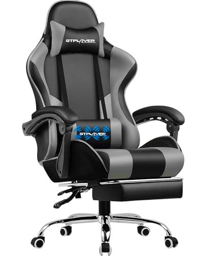 GTPLAYER Silla de Oficina para Gaming, Masaje, sillón