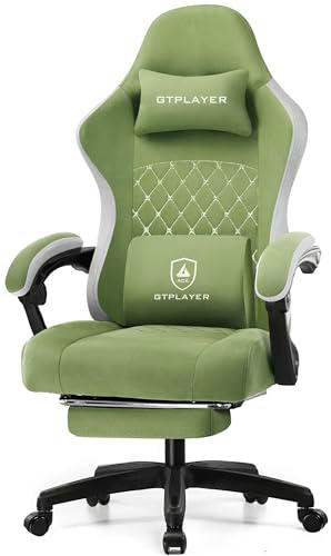 GTPLAYER Silla de Oficina y Gaming con cojín de muelles ensacados