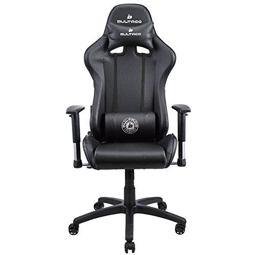 Bultaco Silla Gaming, PVC, Negra
