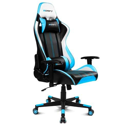 glowster Silla Gaming Ergonómica, Reposabrazos Ajustables
