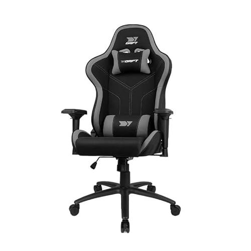 glowster Silla Gaming DR110 Negra/Gris, diseño ergonómico