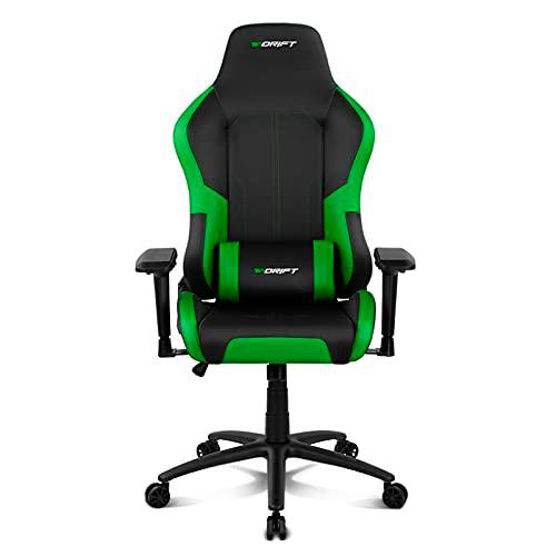 glowster Silla Gaming con diseño ergonómico, Tela Transpirable