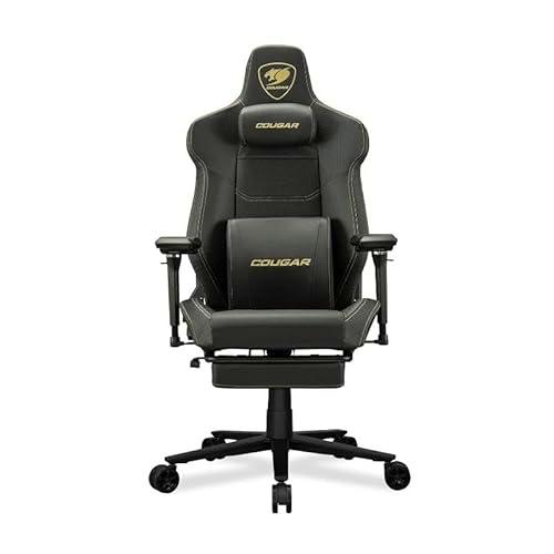 glowster Silla Gaming Ergonómica Ajustable con Soporte Lumbar y Reposabrazos