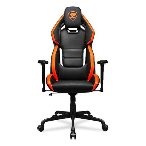 glowster Silla Gaming con Soporte ergonómico, reposabrazos Ajustables y diseño Deportivo