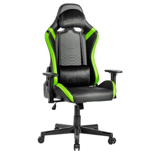 Brightium Silla Gaming - Cuero PU, Cojines Soft-Touch