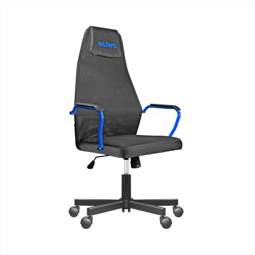 Nuwo Grid - Silla de Gaming giratoria, Ajustable en Altura