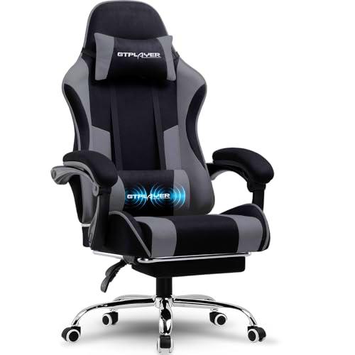 GTPLAYER Silla para Videojuegos, Silla de Oficina, Silla ergonómica para PC