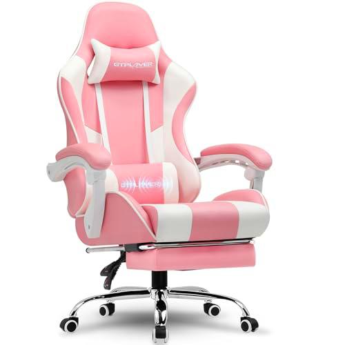 GTPLAYER Silla para Videojuegos, Silla de Oficina, Silla ergonómica para PC