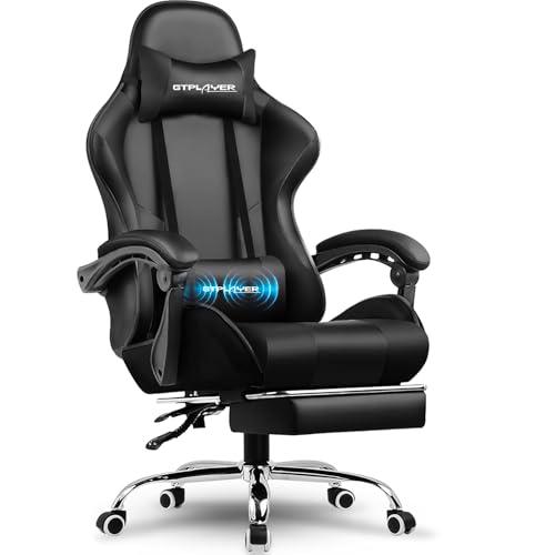 GTPLAYER Silla para Videojuegos, Silla de Oficina, Silla ergonómica para PC