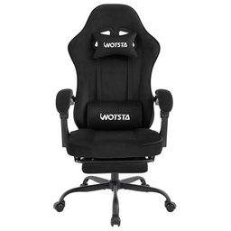WOTSTA Silla Gaming Tela, Silla Ergonomica Escritorio