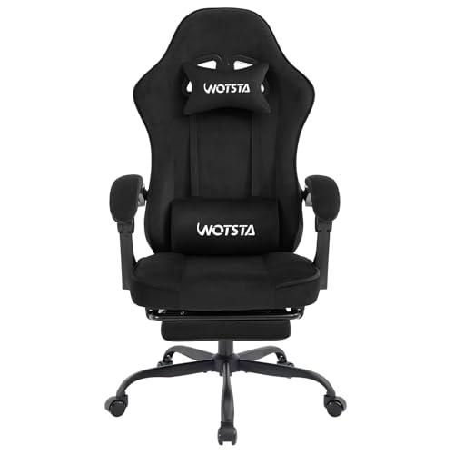 WOTSTA Silla Gaming Tela, Silla Ergonomica Escritorio