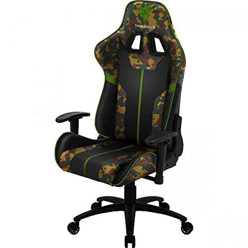 ThunderX3 BC3 CAMO, silla gaming tecnología AIR, transpiración total,2 colores