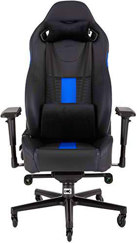 Corsair T2 Road Warrior Silla de Oficina, para Videojuegos Polipiel