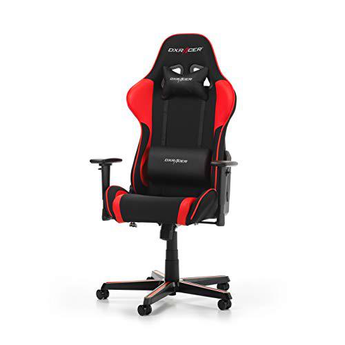 DX RACER Formula F11 Gaming Chair, Black/Red, Tela
