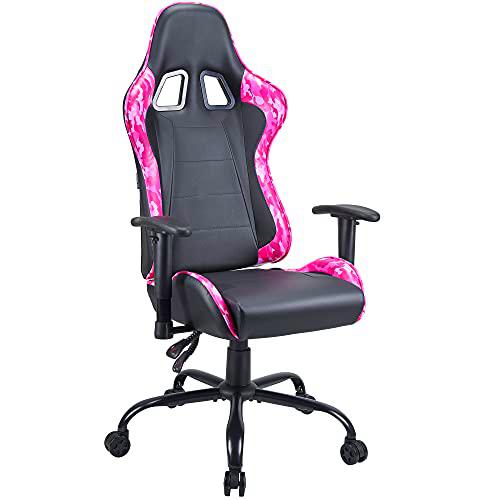 Subsonic - Silla De Juego Ergonómica Con Respaldo Y Reposabrazos Ajustables